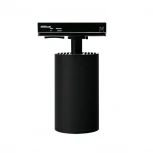 Трековый светильник однофазный Wolta WTL-GU10/02B под лампу GU10 черный BASIC