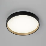Настенно-потолочный светильник с подсветкой Черный+Золото Citilux Etalon CL750241 (LED, 220V, круглые, IP40)
