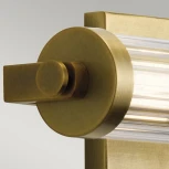 Настенный светильник для ванных комнат Kichler Azores QN-AZORES2-NBR (220V, IP44)