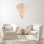 Подвесная люстра Indigo AMBRA V000395 (220V, хрусталь, на цепи)