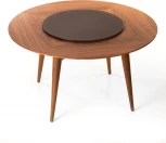 Стол круглый обеденный Wilson (136) орех, вращающийся центр Top Concept 2001000001323