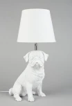 Интерьерная настольная лампа Omnilux Banari OML-16314-01 (220V, выключатель, собака)