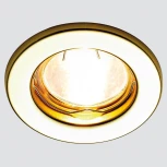 Встраиваемый точечный светильник Ambrella Литье Штамповка FT9210 GD (220V)
