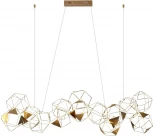 Подвесная люстра Odeon Light Trellis 5086/64L античная бронза/металл LED 64W 4000K 3800Лм (220V, на тросе)