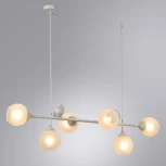 Подвесной светильник Arte Lamp Gemelli A2150SP-6WG (220V, на тросе, шарики, птички)