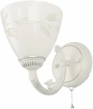 Бра с выключателем Arte Milano AM343659 343659/1W WT+SL (220V)