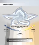 Потолочная люстра Seven Fires Lorens SF5018/5C-WT