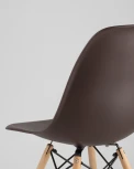 Стул Stool Group Eames DSW коричневый УТ000000653