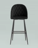 Стул барный Stool Group Марсель велюр черный УТ000025275