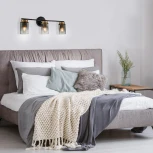 Настенный светильник Escada Dinasty 2118/3A E14*40W Black/Brass (220V)