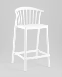 Стул полубарный Campo пластик белый Stool Group арт.УТ000039941