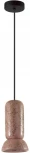 Подвесной светильник Odeon Light Kerama 5054/1C PENDANT черный/розовый/коричн./металл/керамика GU10 LED 4W (220V, на проводе, круглые)