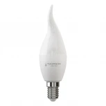 Лампочка светодиодная белая свеча на ветру E14 6W Thomson Tail Candle TH-B2025