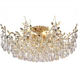 Потолочная люстра Stilfort Sofia 1031/03/08C (220V, хрусталь, листья)