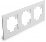 Рамка на 3 поста (белый) Stekker Катрин 39256