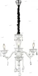 Подвесная люстра Globo Teejay 64118-3 (220V, на цепи, подсвечник, свеча)