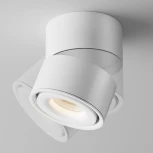 Накладной потолочный светильник Yin 3000K 1x15Вт 24° LED Maytoni Technical C084CL-15W3K-W (220V, круглые)