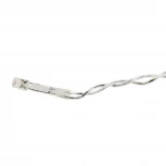 Бахрома светодиодная со статическим свечением, 6м. соединяемая, 80 светодиодов, белый свет Uniel ULD-B6006-080/STK WHITE IP44