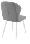 Стул 239М B22 GREY, ножки белые Dikline 00-00063231