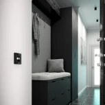 Датчик движения 500 Вт, двухпроводный (черный) Werkel W1155108 (a054898)