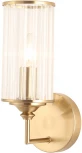 Бра Crystal Lux GLORIA AP1 BRASS (220V, круглые)
