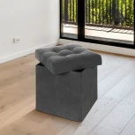 Пуфик Dreambag складной Графит Велюр 13259