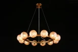 Подвесная люстра Aployt Ola APL.764.03.12 (220V, на тросе, шарики)