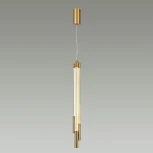 Подвесной светильник Odeon Light Anta 4392/30L HIGHTECH металл/античная бронза/акрил IP20 LED 30W 1800Лм 3000K 220V (на тросе)