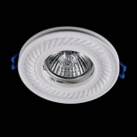 Встраиваемый точечный светильник Maytoni Gyps Classic DL283-1-01-W (220V)