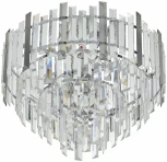 Потолочная люстра хрустальная на штанге Arte Milano Sorrento-4409 374409/7/60/470 CR (220V)