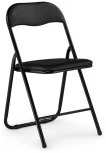 Стул Woodville на металлокаркасе Fold 1 складной black / black 15477