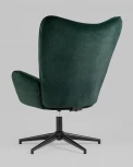 Кресло Stool Group Филадельфия велюр изумрудный ножка черная УТ000010439