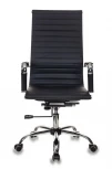 Кресло руководителя Бюрократ CH-883 черный эко.кожа крестовина металл хром