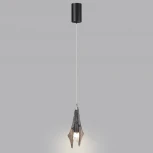 Подвесной светильник Odeon Light Afalina 5442/6L черный/дымчатый/металл/стекло/акрил LED 6W 3000K (220V, на проводе)