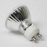 Лампочка галогенная GU10 50W 220V 900 lm 2700K желтое теплое свечение Novotech 456008