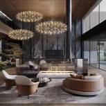 Подвесной светильник Loft It Raimond 1898/500 Chrome (LED, 220V, на тросе)