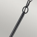 Подвесная люстра Kichler Capitol Hill KL-CAPITOL-HILL6-BLK (220V, на цепи, свеча)