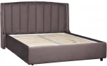 Кровать Garda Decor ODRY1К-160M-Vel19+Vel09 (Лиловый)