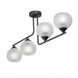 Потолочная люстра на штанге Vitaluce V4944-1/4PL (220V, шарики)
