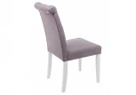 Обеденный стул Woodville Amelia white / fabric fog 11019