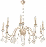 Подвесная люстра Arte Milano AM342101 342101/10 FGD (220V, подвески, на цепи, подсвечник, свеча)