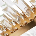 Подвесная люстра Arte Milano Venezia 312033/L800 BS (регулировка яркости, LED, 220V, хрусталь, пульт управления, на тросе)