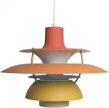 Подвесной светильник Floret 10113 Orange Loft It (220V, на проводе, круглые, летающая тарелка)