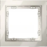 Рамка на 1 пост (кашемир, стекло) Voltum S70 VLS110103