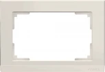 Рамка для двойной розетки Stark (слоновая кость) Werkel W0081803 (a050906)