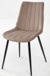 Обеденный стул M-City FLIP бежевый, велюр G108-74