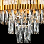 Подвесная люстра Reluce 02145-0.4-05 FGD (220V, хрусталь, на цепи)