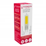 Лампочка светодиодная G4 4W прозрачная капсульная Thomson G4 Cob TH-B4219