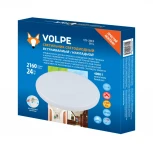 Встраиваемый точечный светильник Volpe ULM-Q250 24W/4000K WHITE (LED, 220V, круглые)