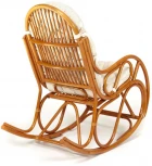 Кресло-качалка VIENNA (разборная) / без подушки ротанг top quality, 58x133x102 см, Cognac (коньяк) Tetchair 12997